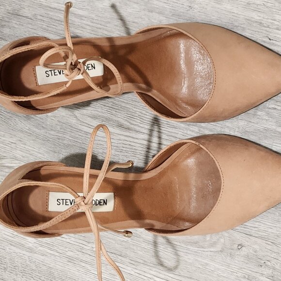 Steve Madden Pamperd Lace-Up Pump 9M - Picture 4 of 4